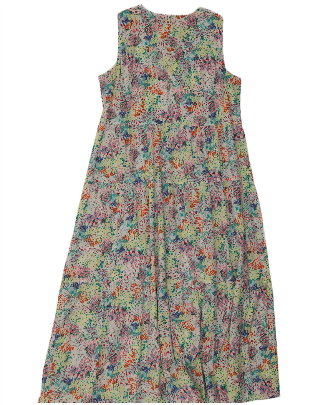 Marks & Spencer Womens Maxi Dress UK 14 Large Multicoloured Floral