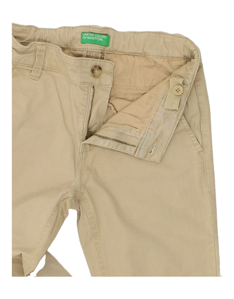 BENETTON Boys Slim Chino Trousers 11-12 Years W26 L26  Beige | Vintage Benetton | Thrift | Second-Hand Benetton | Used Clothing | Messina Hembry 