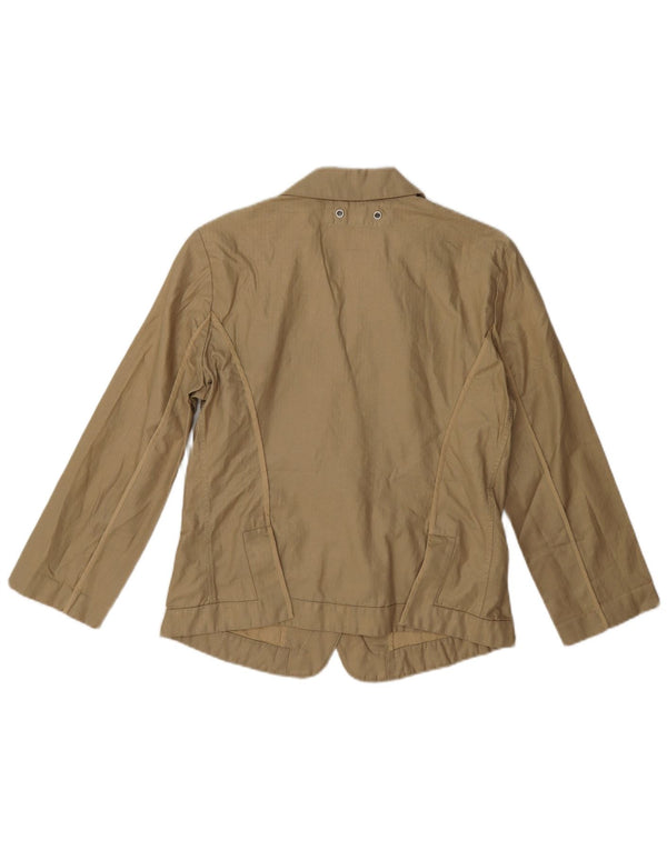 Armani Exchange Womens Blazer Jacket UK 14 Medium Brown