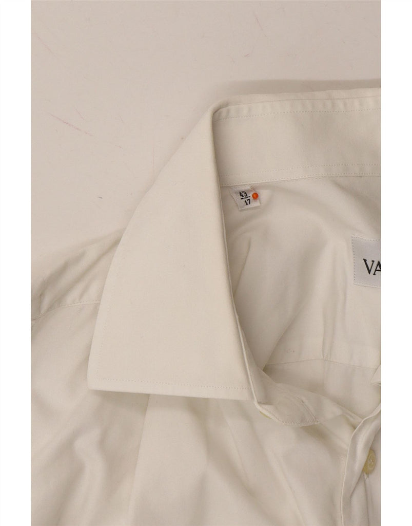 VALENTINO Mens Shirt Size 43 17 XL White Vintage Valentino and Second-Hand Valentino from Messina Hembry 