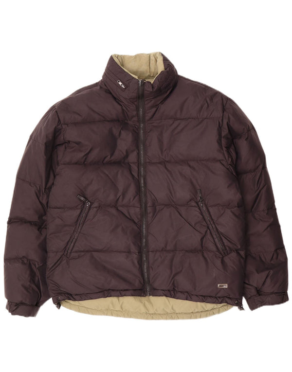 Rifle Mens Reversible Padded Jacket UK 38 Medium Black Polyamide