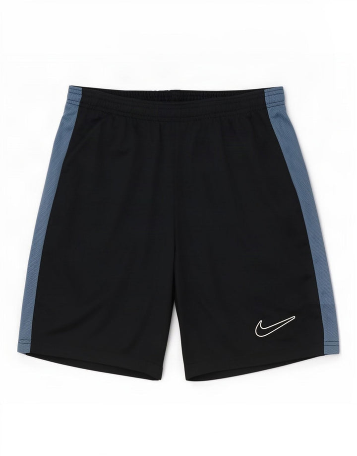 Nike Mens Dri Fit Slim Sport Shorts Medium Navy Blue Colourblock Polyester