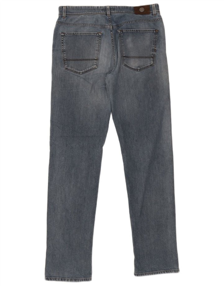 Trussardi Mens Straight Jeans W36 L34 Blue