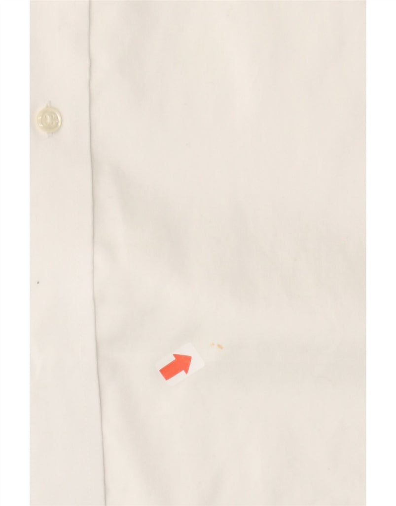 IZOD Mens Shirt Size 17 1/2 XL White Cotton Vintage Izod and Second-Hand Izod from Messina Hembry 