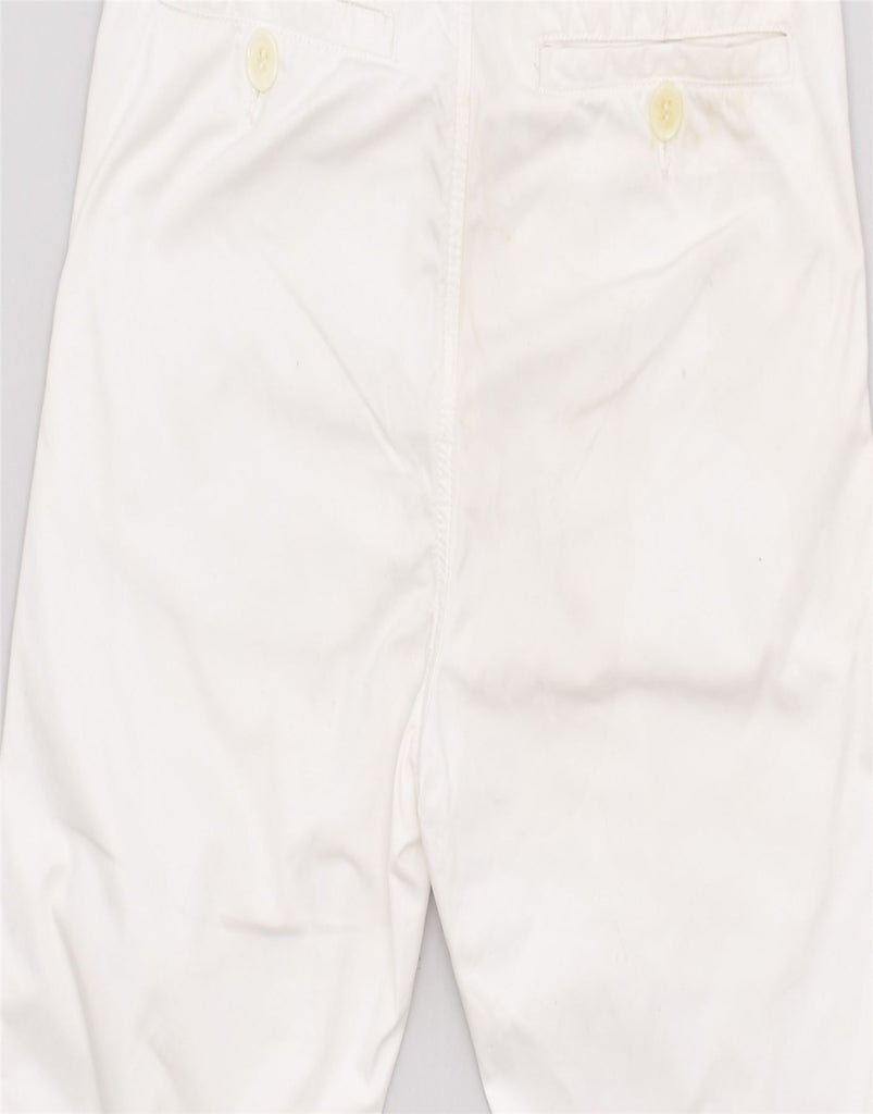 NORTH SAILS Womens Slim Chino Trousers IT 44 Medium W30 L31 Off White | Vintage | Thrift | Second-Hand | Used Clothing | Messina Hembry 