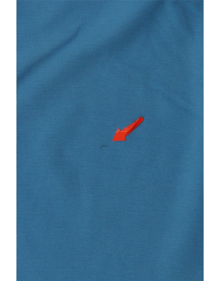 Lotto Mens Polo Shirt 2XL Blue Cotton