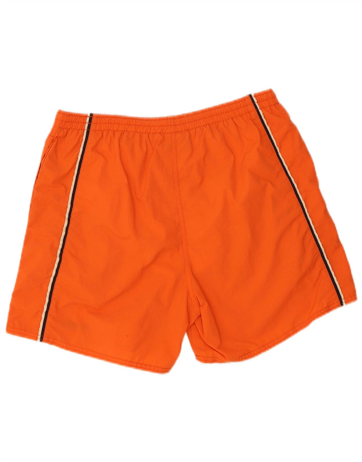 Woolrich Mens Sport Shorts Medium Orange Nylon