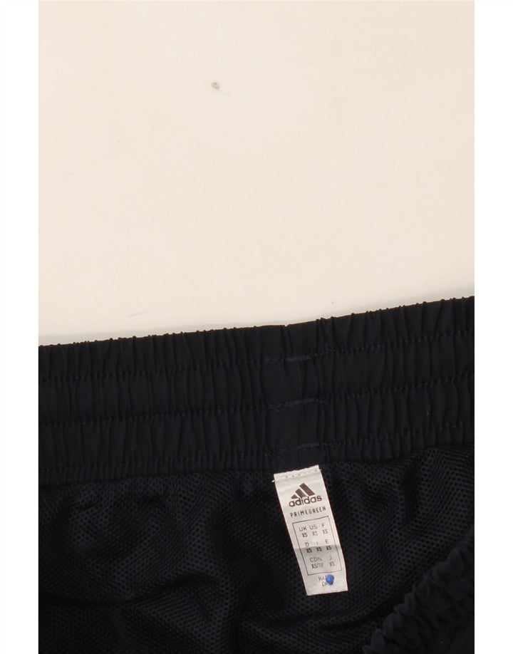 ADIDAS Womens Sport Shorts UK 4 XS  Navy Blue Polyester Vintage Adidas and Second-Hand Adidas from Messina Hembry 