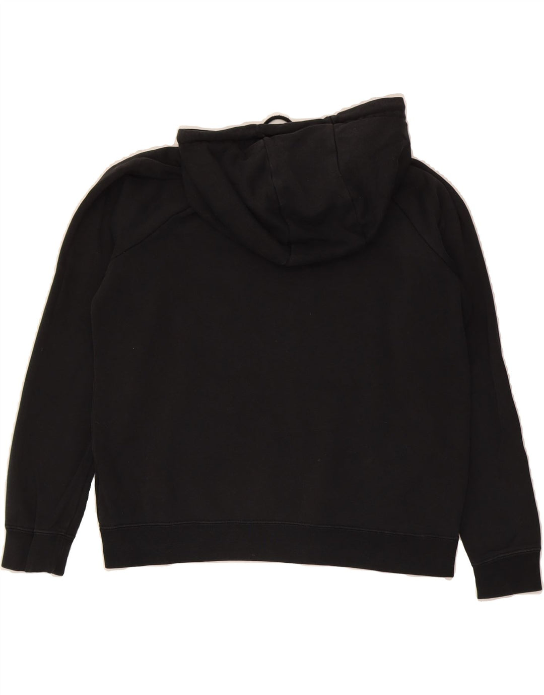 NIKE Womens Hoodie Jumper UK 14 Medium Black Cotton Vintage Nike and Second-Hand Nike from Messina Hembry 