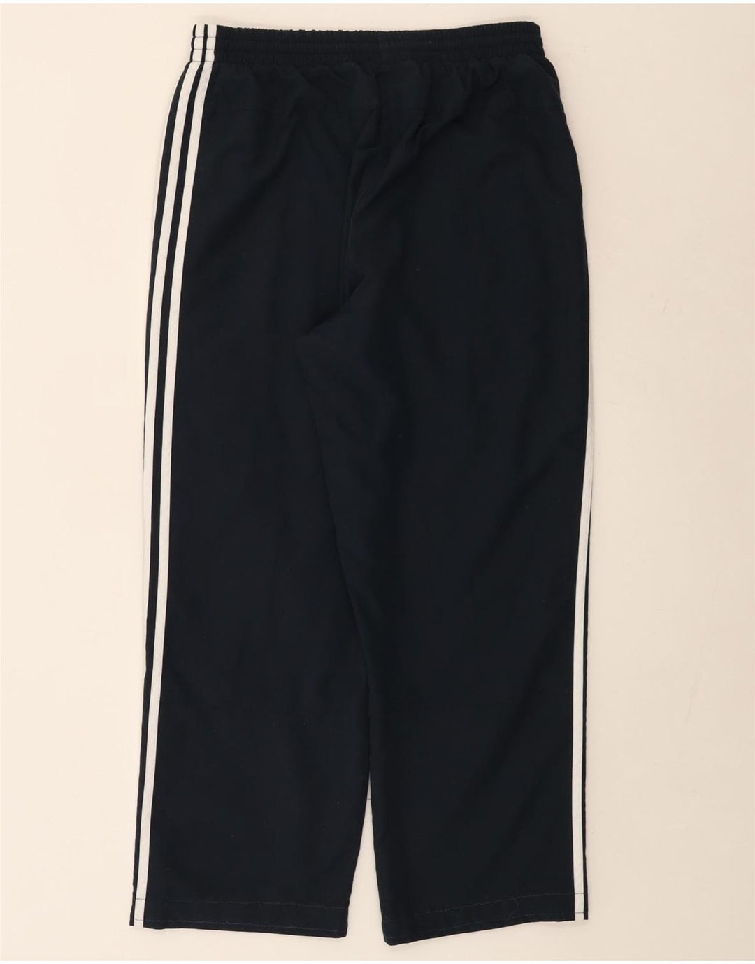 Adidas Mens Tracksuit Trousers Medium  Navy Blue Polyester