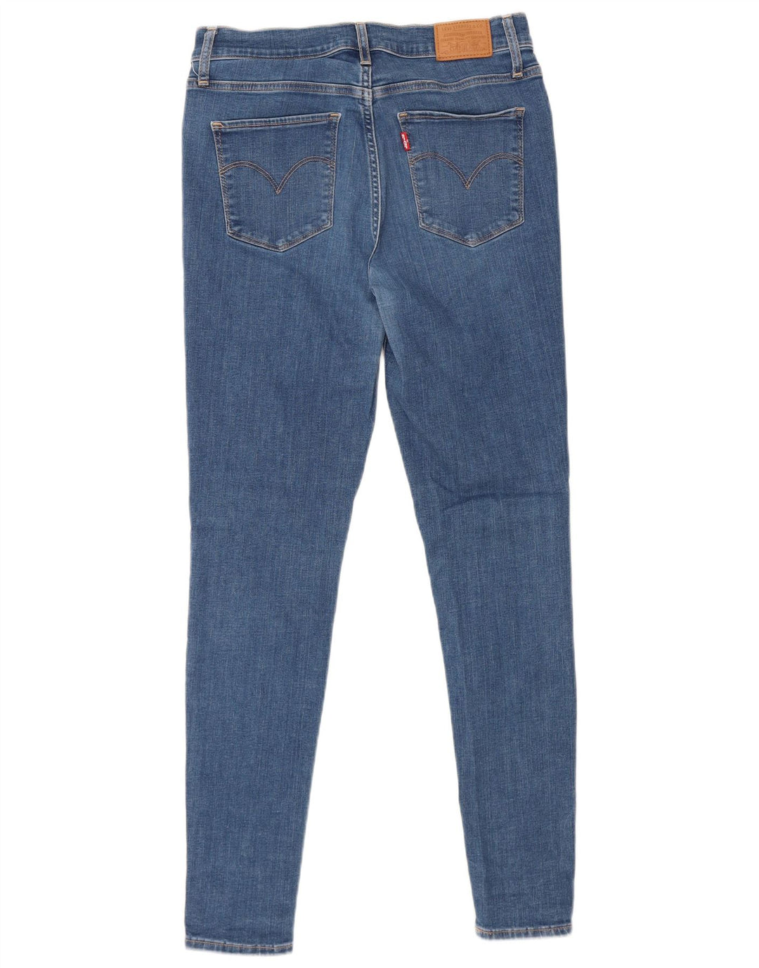 LEVI'S Womens Skinny Jeans W29 L30 Blue Cotton