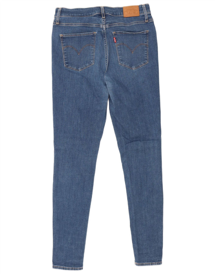 LEVI'S Womens Skinny Jeans W29 L30 Blue Cotton