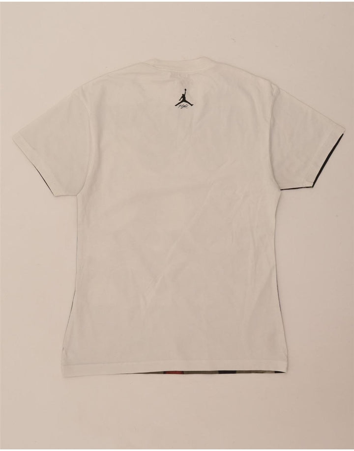Jordan Mens Michael Jordan Graphic T-Shirt Top Small White