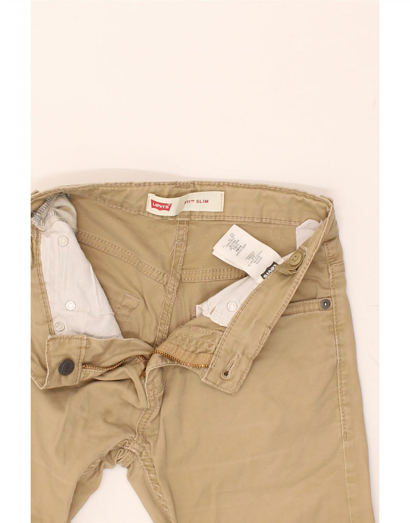 LEVI'S Boys 511 Slim Casual Trousers 9-10 Years W25 L25  Beige Cotton | Vintage Levi's | Thrift | Second-Hand Levi's | Used Clothing | Messina Hembry 