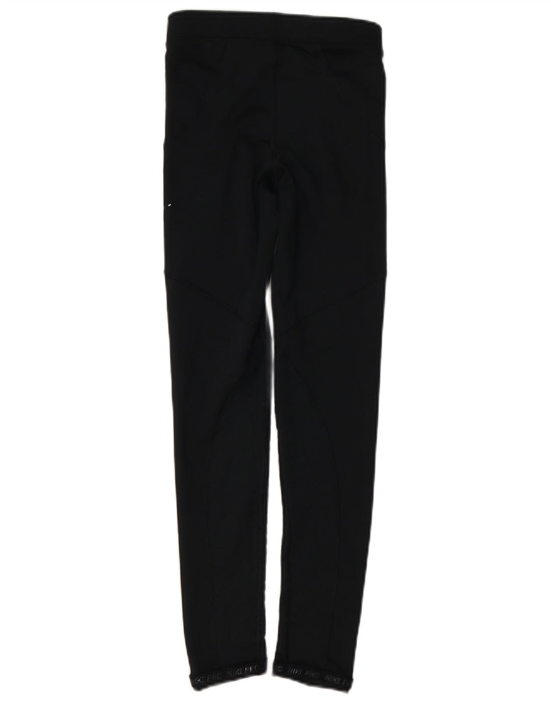 NIKE Womens Graphic Leggings UK 4 XS Black