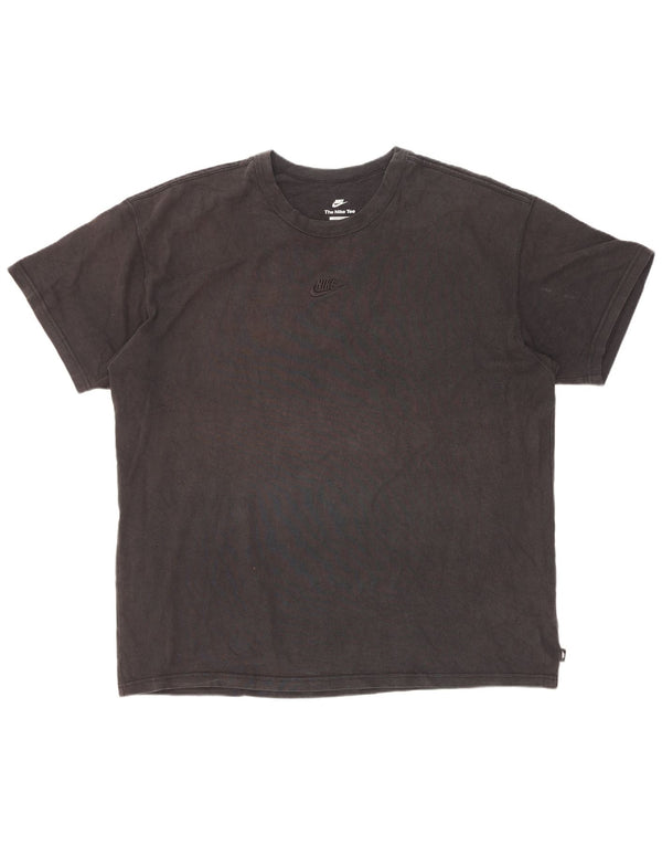 Nike Mens Loose Fit T-Shirt Top XL Black Cotton