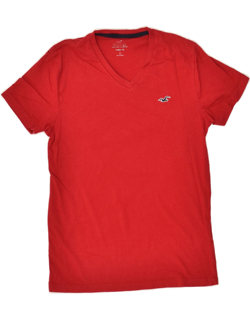 HOLLISTER Mens T-Shirt Top Small Red Cotton | Vintage Hollister | Thrift | Second-Hand Hollister | Used Clothing | Messina Hembry 