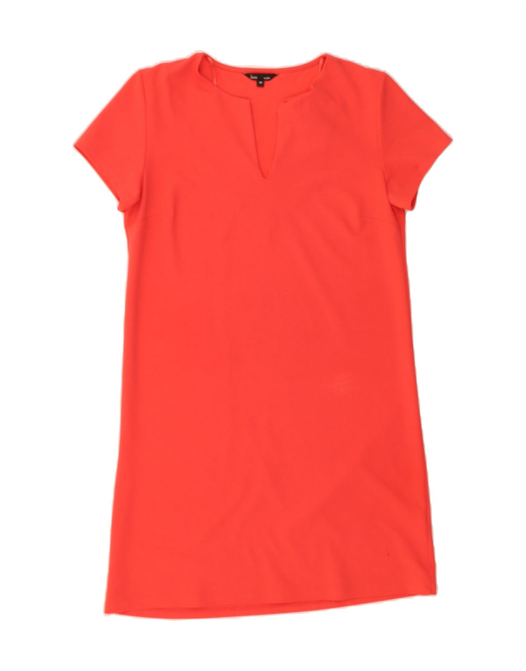 SORA Womens T-Shirt Dress EU 40 Medium Red Polyester Vintage SORA and Second-Hand SORA from Messina Hembry 
