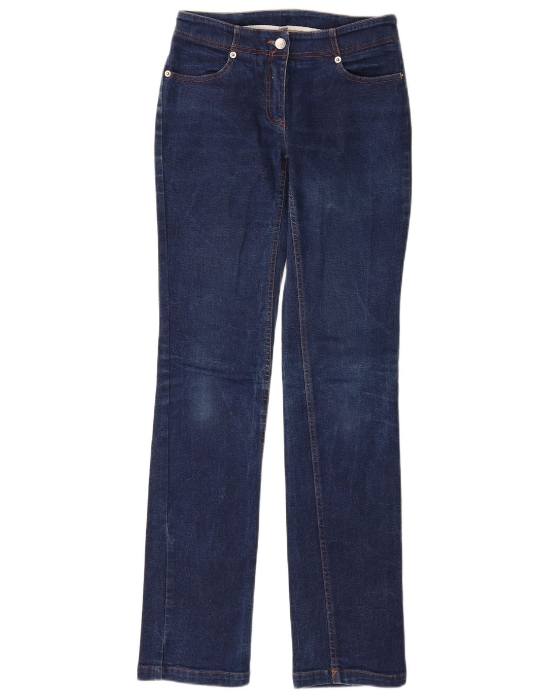 Max & Co. Womens Slim Jeans UK 8 Small W26 L32 Blue Cotton
