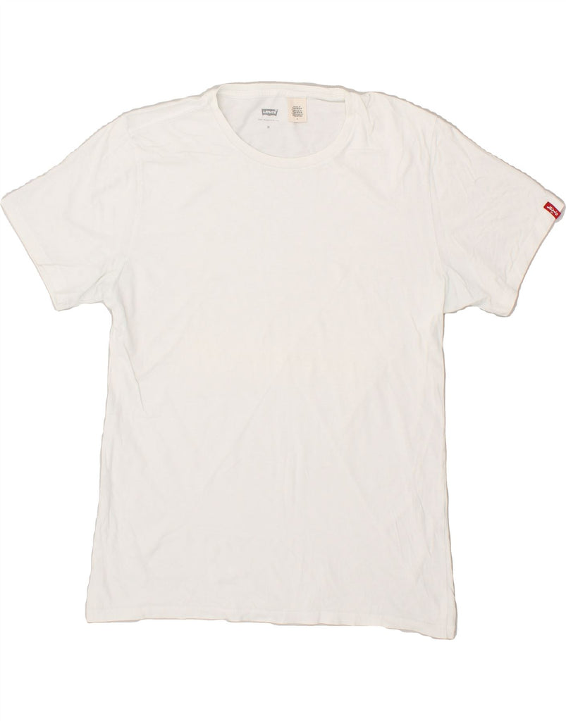 LEVI'S Mens T-Shirt Top Medium White | Vintage Levi's | Thrift | Second-Hand Levi's | Used Clothing | Messina Hembry 