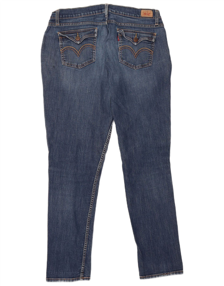 Levi's Womens 524 Super Low Skinny Jeans W36 L31 Blue