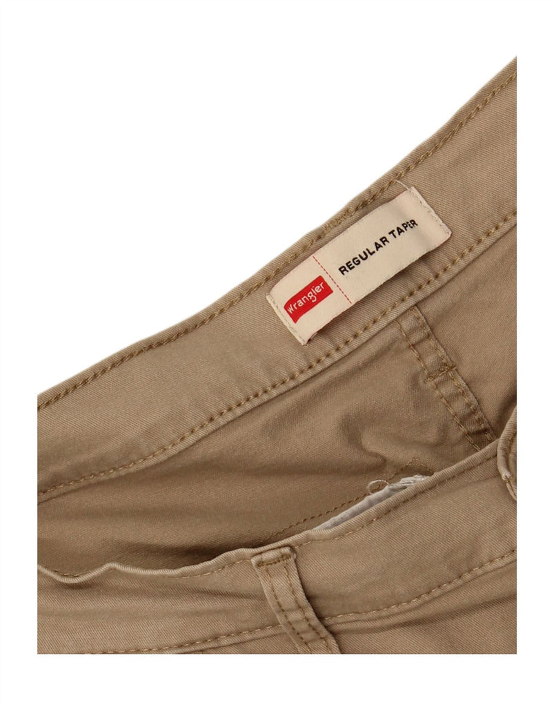WRANGLER Mens Regular Tapered Cargo Trousers W34 L29 Beige Vintage Wrangler and Second-Hand Wrangler from Messina Hembry 