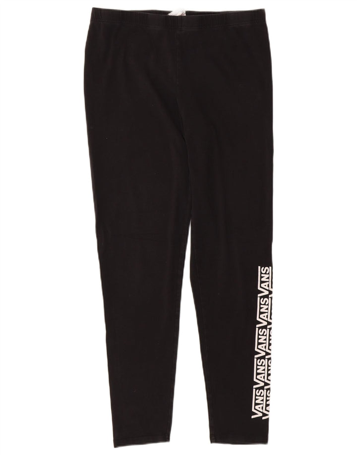 VANS Womens Graphic Leggings UK 18 XL  Black Cotton