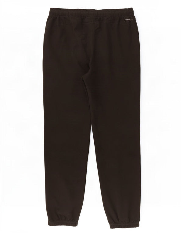 Adidas Boys Climalite Tracksuit Trousers Joggers 15-16 Years Black