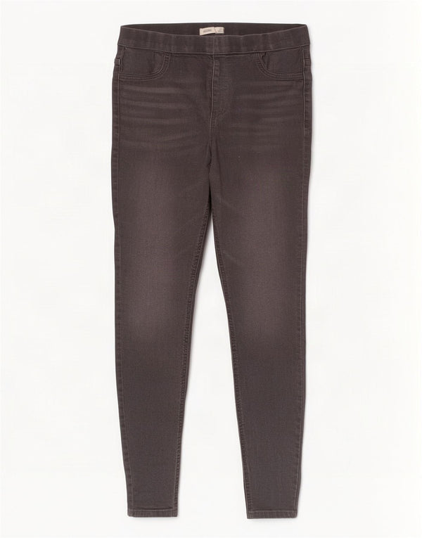 Marks & Spencer Womens Jegging Jeans UK 14 Medium W30 L29 Grey Cotton
