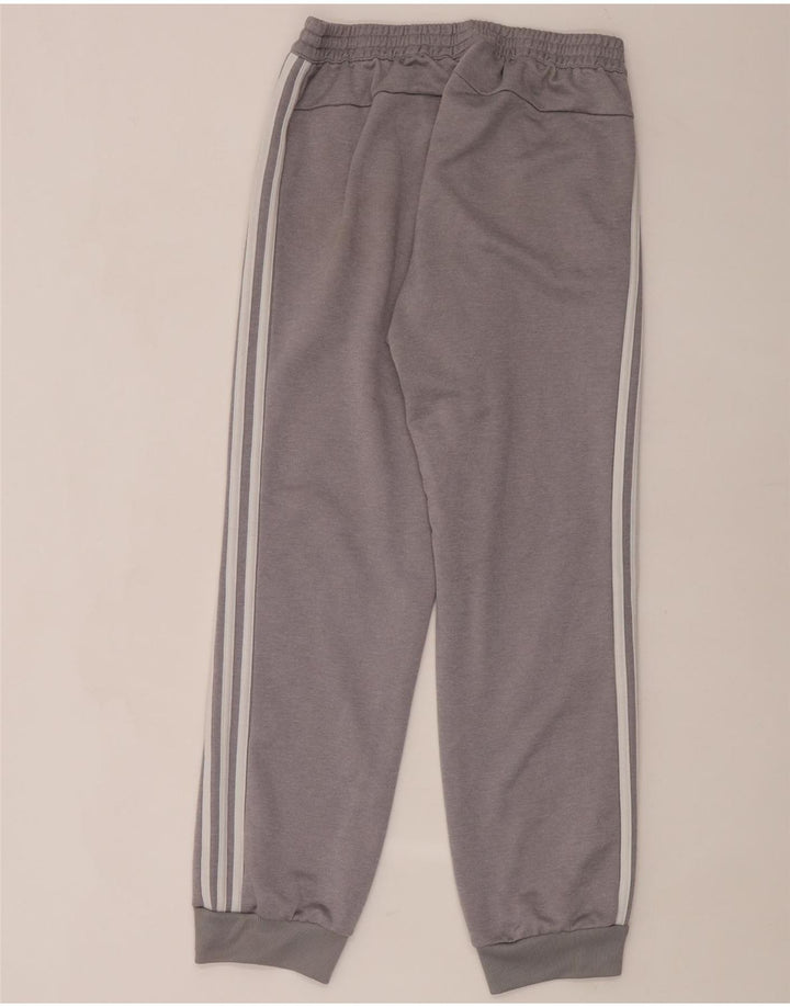 Adidas Mens Tracksuit Trousers Joggers Large Grey Polyester