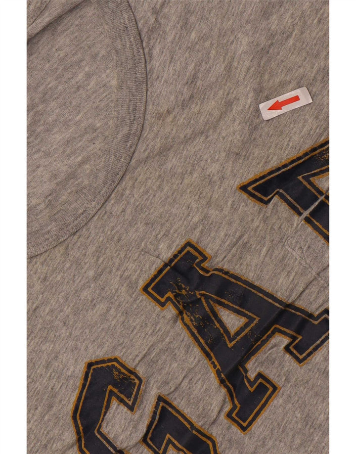 Gap Mens Graphic T-Shirt Top Large Grey