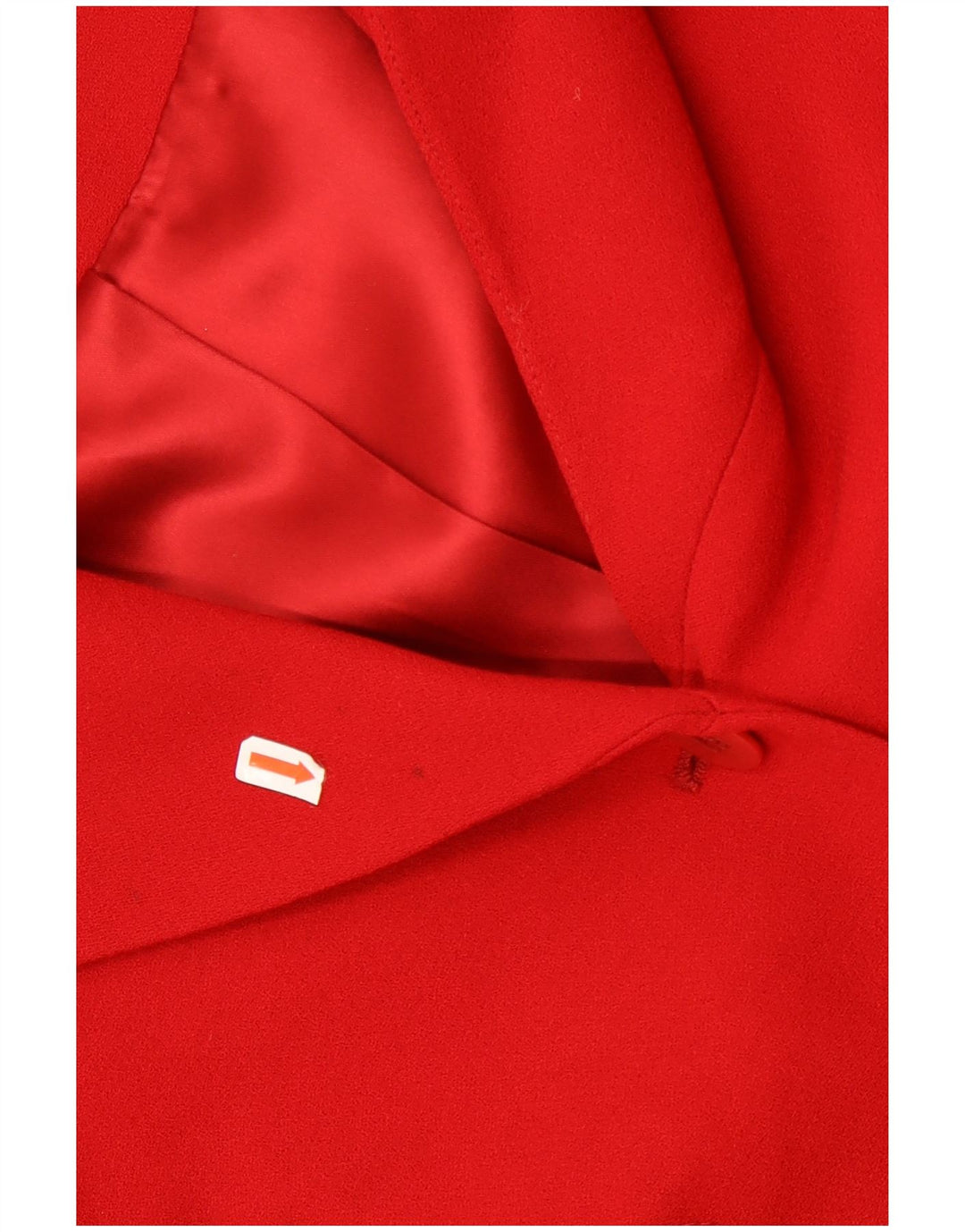 Karen Millen Womens 3 Button Blazer Jacket UK 12 Medium Red Wool