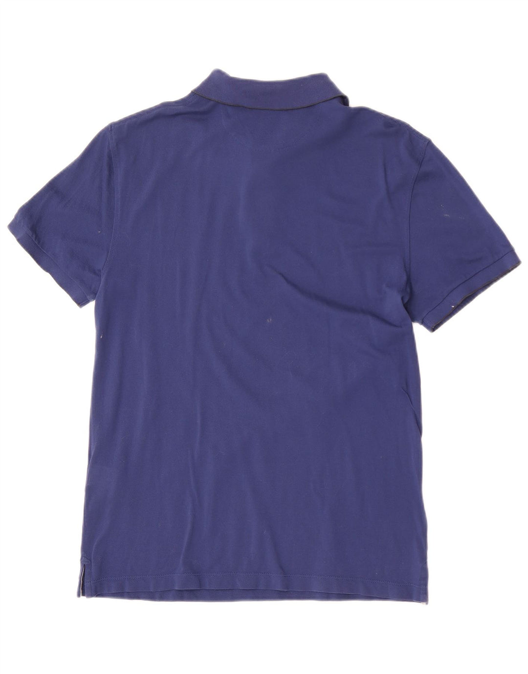 Hackett Mens Slim Fit Polo Shirt Medium Blue Cotton
