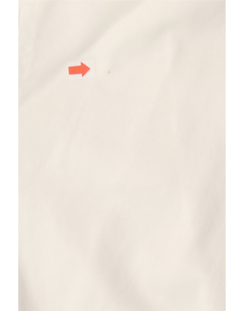 IZOD Mens Shirt Size 17 1/2 XL White Cotton Vintage Izod and Second-Hand Izod from Messina Hembry 