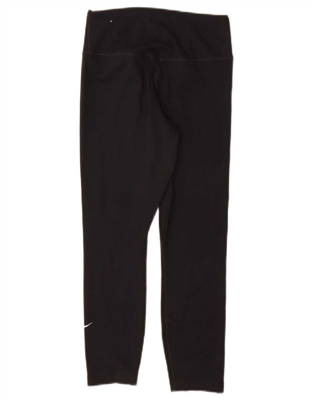 NIKE Womens Dri Fit Capri Leggings UK 4 XS Black Polyester