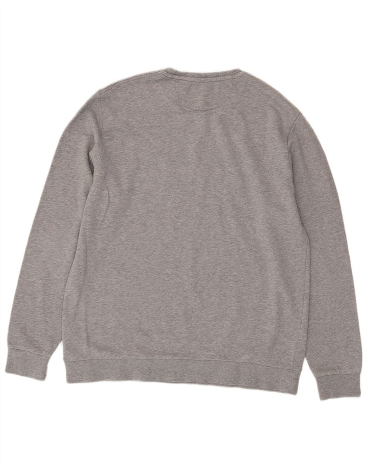 Hackett Mens Classic Fit Sweatshirt Jumper XL Grey Cotton