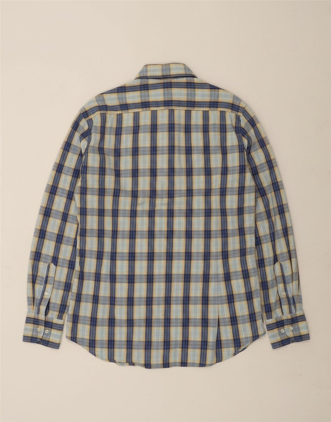 Kappa Mens Shirt XL Blue Check Cotton
