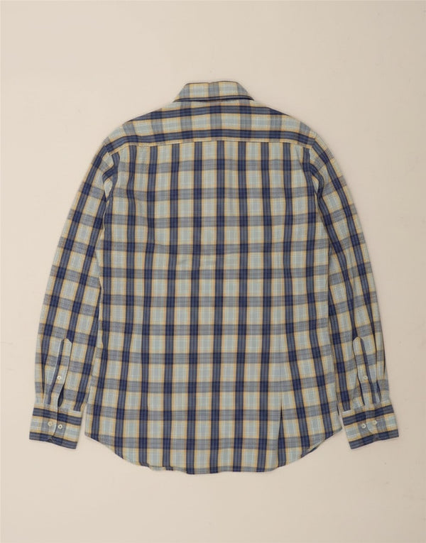 Kappa Mens Shirt XL Blue Check Cotton