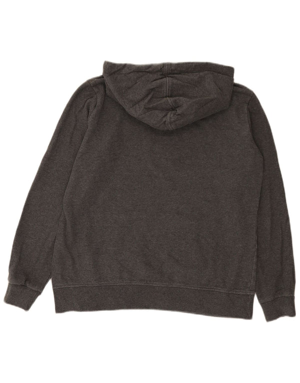 Champion Boys Graphic Hoodie Jumper 13-14 Years XL Grey Cotton