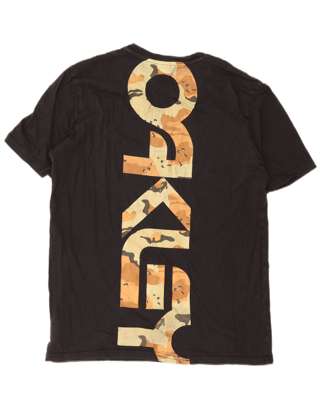 Oakley Mens Graphic T-Shirt Top Small Black Cotton