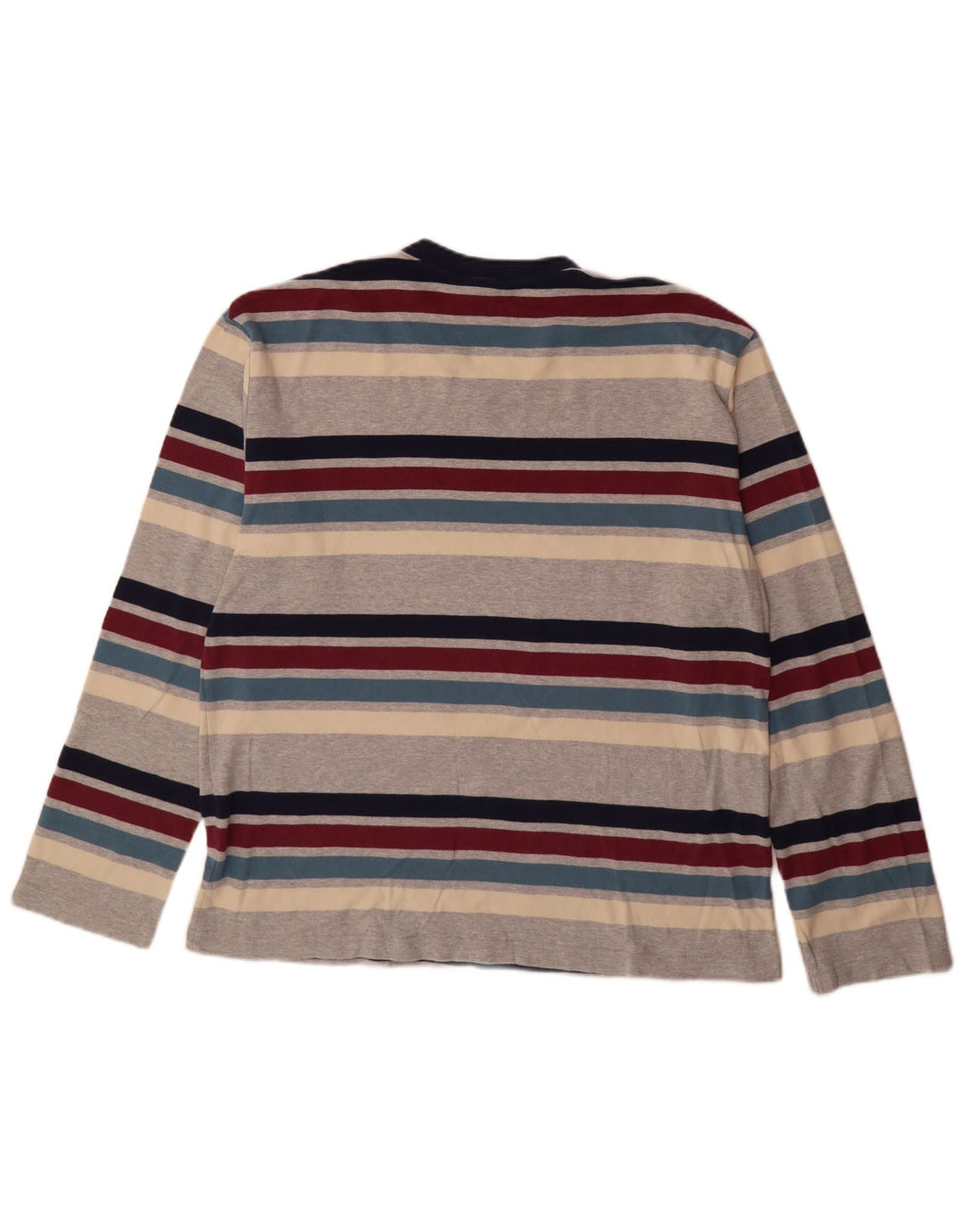 Fila Mens Top Long Sleeve XL Multicoloured Striped Cotton