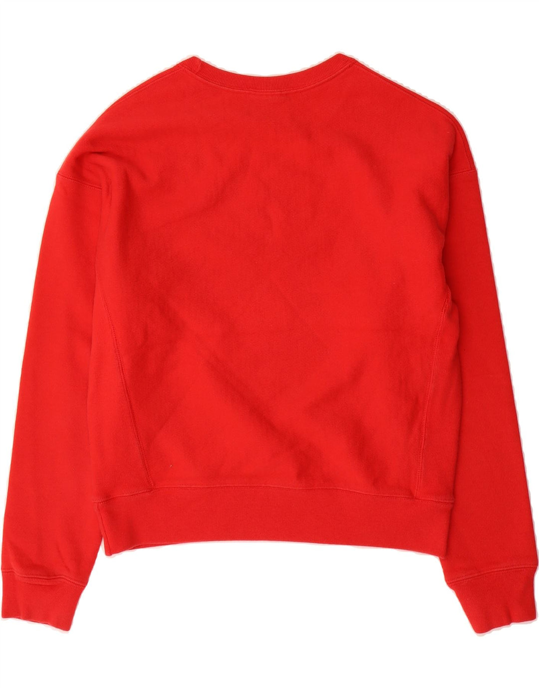 CHAMPION Womens Sweatshirt Jumper UK 14 Medium Red Cotton Vintage Champion and Second-Hand Champion from Messina Hembry 