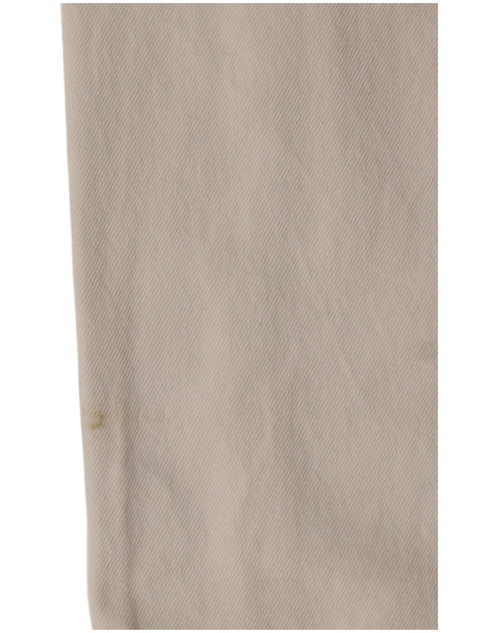 Levi's Mens 501 Straight Jeans W34 L34 White