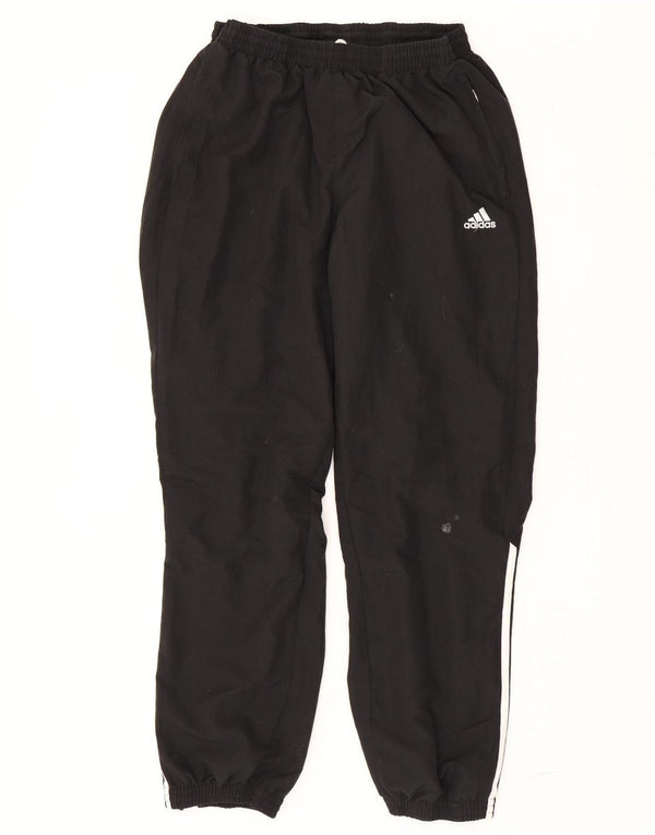 Adidas Mens Tracksuit Trousers Joggers Large Black Polyester