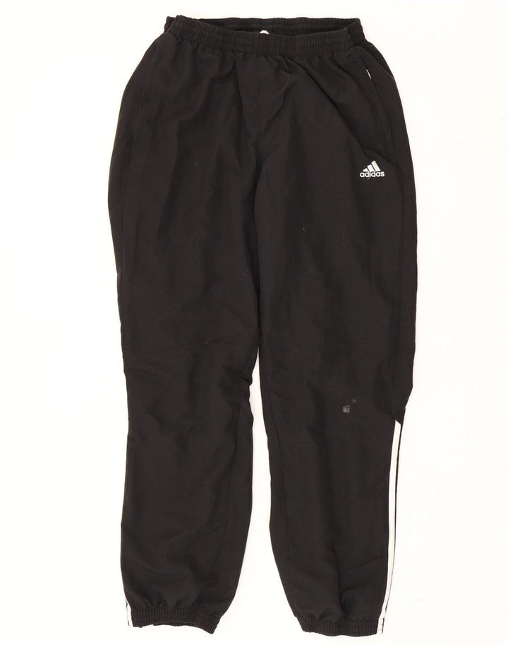 Adidas Mens Tracksuit Trousers Joggers Large Black Polyester