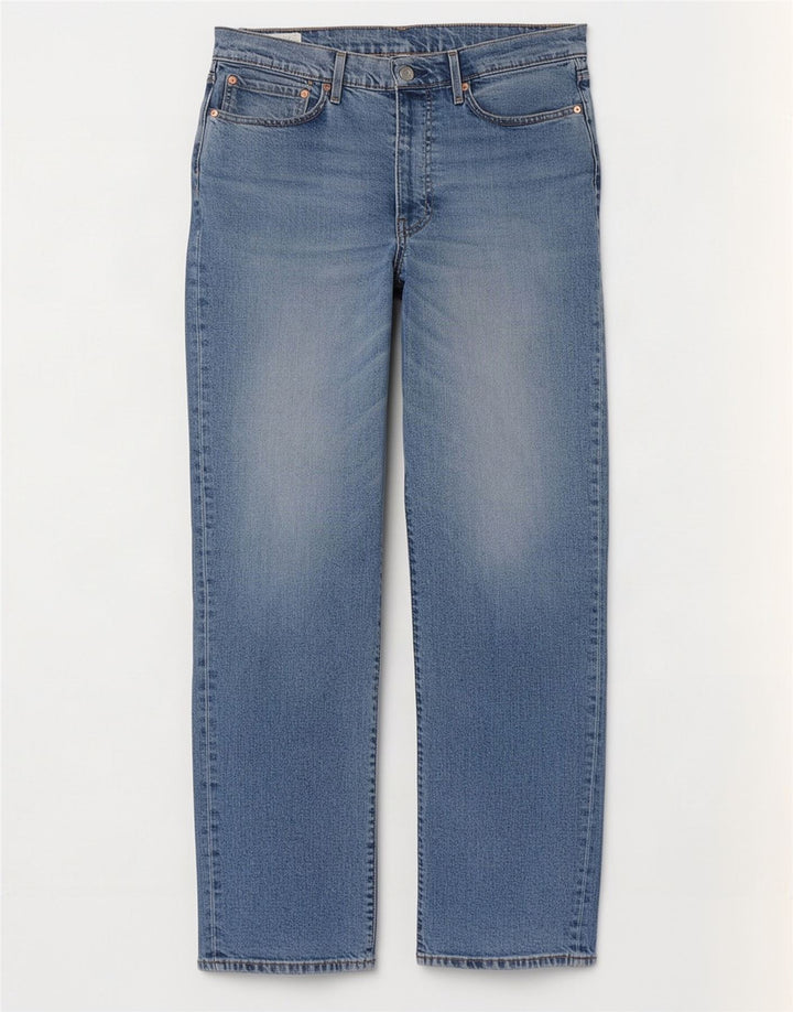 Levi's Mens 514 Straight Jeans W34 L30 Blue Cotton