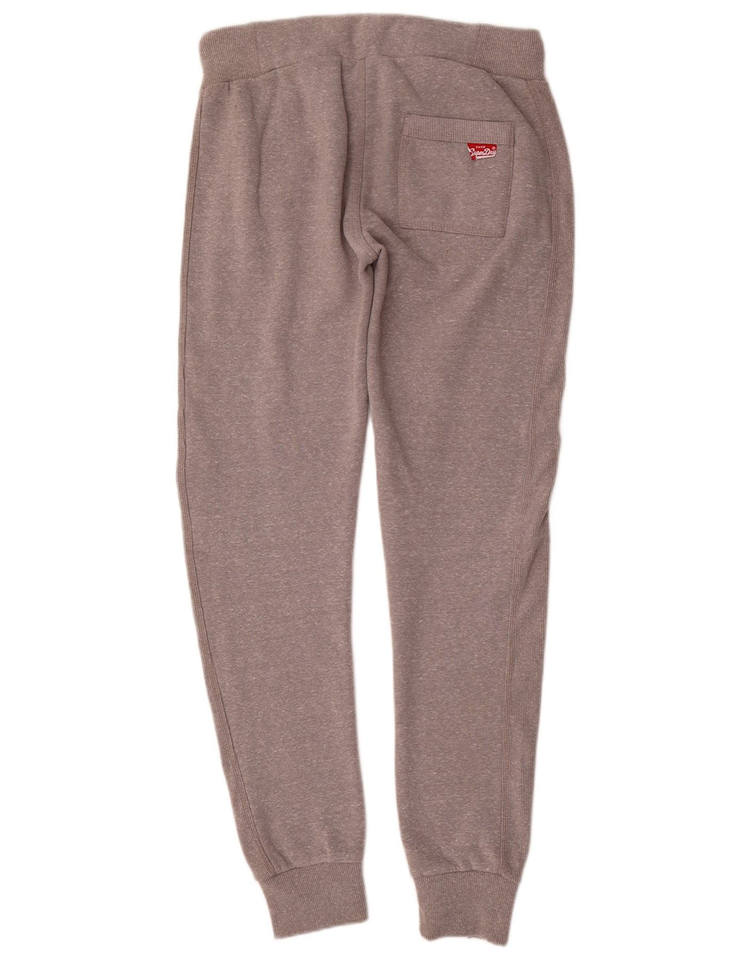 SUPERDRY Mens Graphic Tracksuit Trousers Joggers Small  Grey Polyester