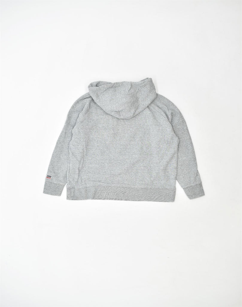 LEVI'S Mens Graphic Hoodie Jumper Medium Grey Cotton | Vintage | Thrift | Second-Hand | Used Clothing | Messina Hembry 