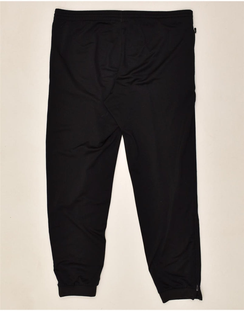 ADIDAS Mens Tracksuit Trousers Joggers UK 40/42 Medium Black Polyester | Vintage Adidas | Thrift | Second-Hand Adidas | Used Clothing | Messina Hembry 