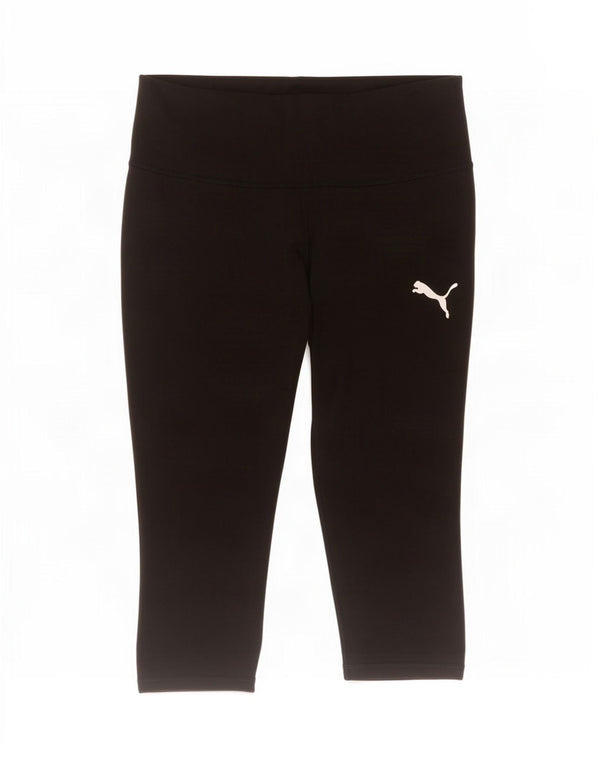 Puma Womens Capri Leggings UK 14 Large Black